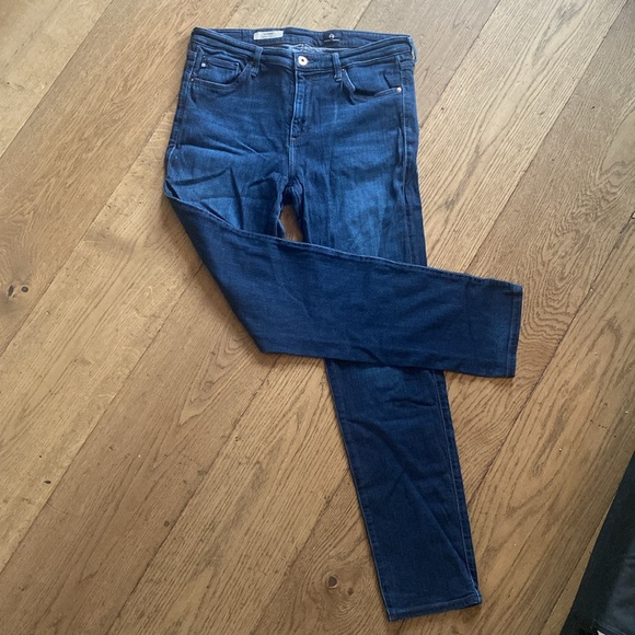 AG (Adriano Goldschmied) The Prima Jeans sz31R Mid-rise Cigarette - Picture 5 of 10